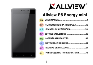 Наръчник Allview P8 Energy Mini Мобилен телефон