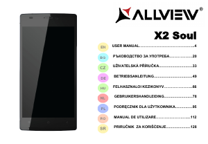 Handleiding Allview X2 Soul Mobiele telefoon