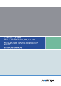 Bedienungsanleitung Aastra 632d Schnurlose telefon