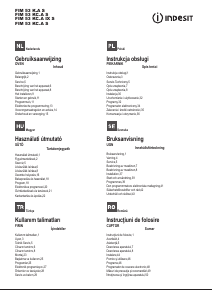 Kullanım kılavuzu Indesit FIM 53 K.A (BK) S Fırın
