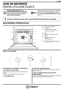 Manual Indesit IFVR 500 AN Cuptor