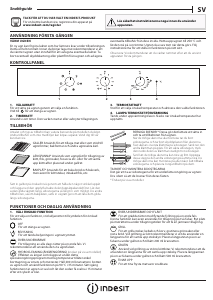 Bruksanvisning Indesit IFW 3534 H IX Ugn