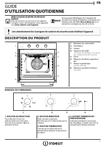 Mode d’emploi Indesit IFW 3534 H IX Four