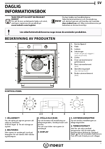 Bruksanvisning Indesit IFW 3841 C IX Ugn