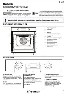 Brugsanvisning Indesit IFW 3841 C IX Ovn