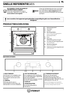 Handleiding Indesit IFW 3841 JC IX Oven