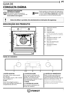 Manual Indesit IFW 3841 JC IX Forno