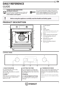 Manual Indesit IFW 3841 JC IX Oven