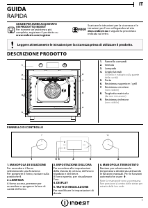 Manuale Indesit IFW 3841 JC IX Forno