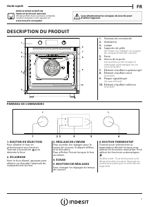 Mode d’emploi Indesit IFW 3844 JP IX Four