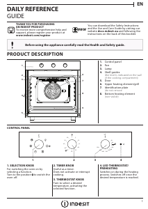 Handleiding Indesit IFW 4534 H BL Oven