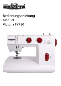 Bedienungsanleitung Victoria FY780 Nähmaschine