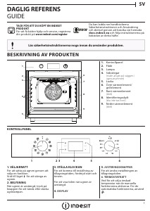 Bruksanvisning Indesit IFW 4844 H BL Ugn