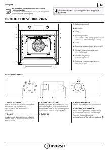 Handleiding Indesit IFW 5544 IX Oven