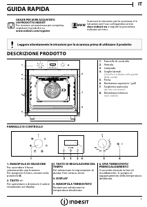 Manuale Indesit IFW 55Y4 IX Forno