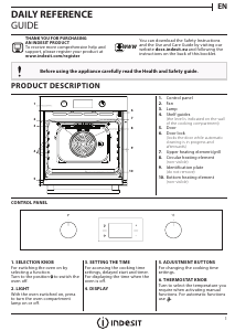Manual Indesit IFW 5841 JP IX Oven
