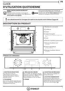 Mode d’emploi Indesit IFW 5844 C IX Four