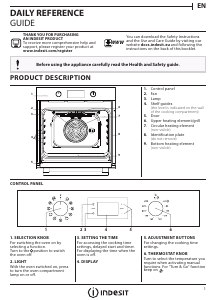 Handleiding Indesit IFW 5844 IX Oven