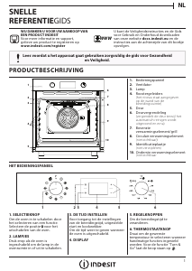 Handleiding Indesit IFW 5844 P IX Oven