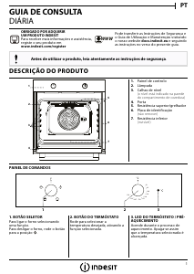 Manual Indesit IFW 6220 BL Forno