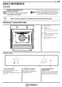 Manual Indesit IFW 6220 IX Oven