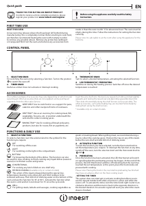 Manual Indesit IFW 6230 IX UK Oven