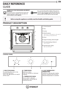 Handleiding Indesit IFW 6330 IX UK Oven