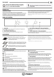 Manual de uso Indesit IFW 6530 WH Horno