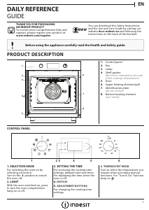 Manual Indesit IFW 6540 C IX Oven