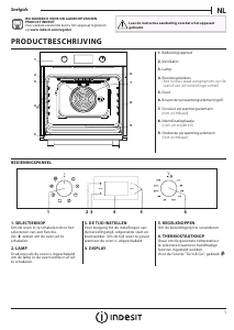 Handleiding Indesit IFW 6544 IX Oven