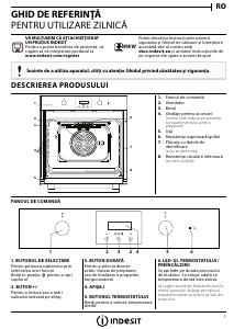 Manual Indesit IFW 65Y0 J BL Cuptor