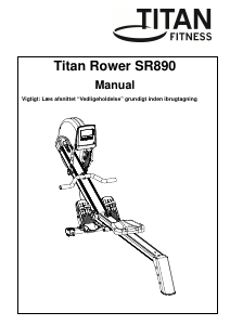 Brugsanvisning Titan Fitness SR890 Romaskine