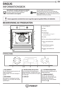 Bruksanvisning Indesit IFW 6844 C IX Ugn