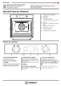 Mode d’emploi Indesit IFWS 3841 JH IX Four