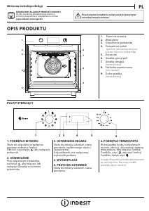 Instrukcja Indesit IFWS 5844 JH IX Piekarnik