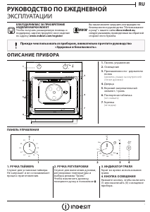 Руководство Indesit IGW 620 IX духовой шкаф