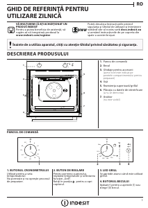 Manual Indesit IGW 620 IX Cuptor