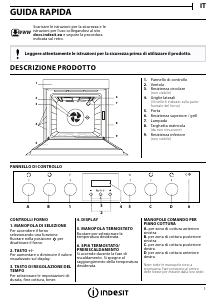 Manuale Indesit IVV 35Y4 H IXJ Forno