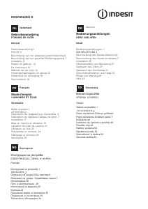 Handleiding Indesit KN3C62A(W)/EU S Fornuis