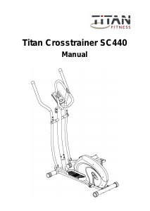 Brugsanvisning Titan Fitness SC440 Crosstrainer