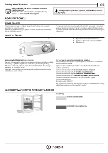 Manuál Indesit IF A1.UK.1 Lednice