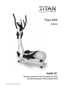 Brugsanvisning Titan Fitness Titan DX5 Crosstrainer