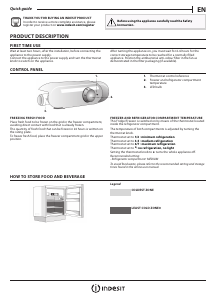 Manual Indesit IN TS 1612 1 Refrigerator