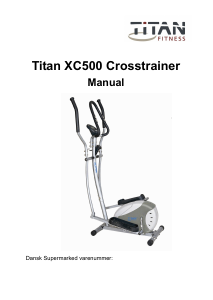 Brugsanvisning Titan Fitness XC500 Crosstrainer