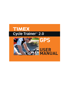 Manual Timex CycleTrainer 2.0 Cycling Computer