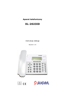 Instrukcja Slican XL-2023ID Telefon