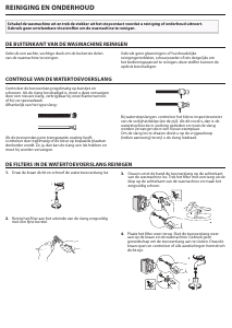 Handleiding Indesit EWDE 751451 W EU N Was-droog combinatie