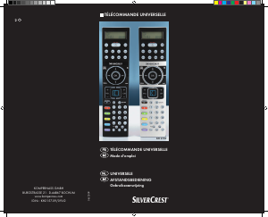 Mode d’emploi SilverCrest KH 2157 Télécommande