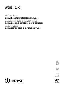 Manual de uso Indesit WDE 12 X Lavasecadora