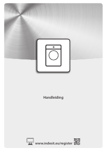 Handleiding Indesit XWDE 961480X WSSS EU Was-droog combinatie